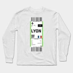 Boarding pass for Toulouse Long Sleeve T-Shirt